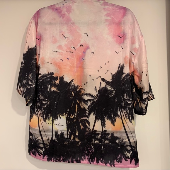 ASOS - Short Sleeve Hawaiian Button Down - Picture 4 of 4